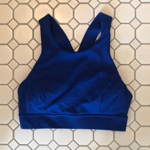 Royal Blue Fast And Free Sports Bra